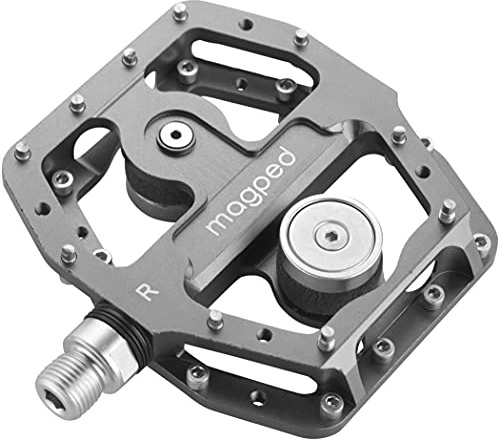 magped Enduro Magnetpedale grau Ausführung 200N 2021 Dirt-Pedale Dirtbike-Pedale
