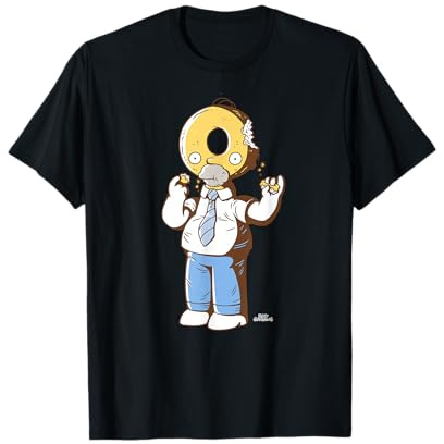 La casa del árbol del terror de los Simpson Homer Simpson Donut Head Camiseta