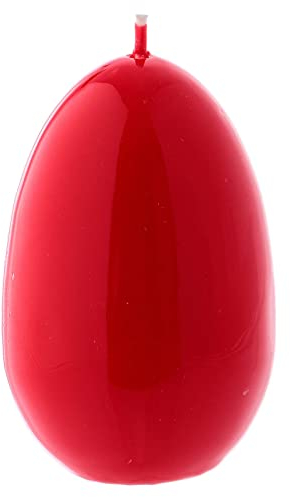 Holyart Kerze Eiform Siegellack rot 6cm