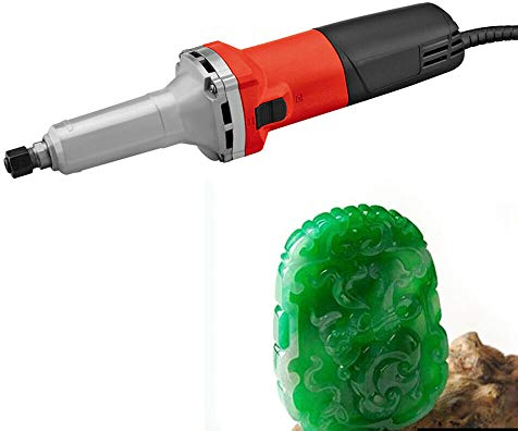 600W 230V Elektrische Geradschleifer Stabschleifer Schleifmaschine mit Zubehör zum Schneiden, Schnitzen, Schleifen, Handwerker und Heimwerker