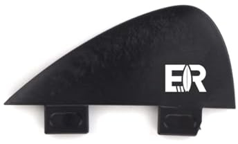 Eisbach Riders River Surfing Surfboard FCS Trailer Finne (Black, Small - 1.8)
