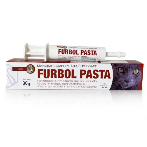 Siringa 30g in Pasta per Boli di Pelo Gatto - Mangime Complementare Gatti
