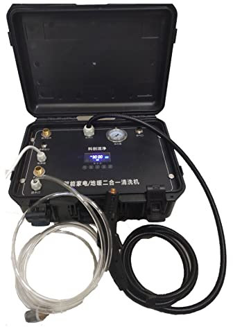 Limpiadores a vapor Máquina de limpieza de electrodomésticos multifuncional, motor de alta temperatura y alta presión, pulso de calefacción de piso, equipo de limpieza de tubería de agua de grifo