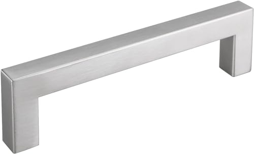 goldenwarm 15 Stück Küchenschrank Griffe Lochabstand 160mm Schrankgriffe Silber Möbelgriffe Edelstahl Schubladengriffe Küchen Griffe