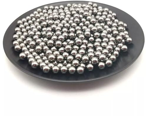 Gadgetking 200 x 8MM CATAPULT SLINGSHOT AMMO CARBON STEEL BALL BEARINGS CATAPULTS BB HUNTING FOR HIGH IMPACT SLINGSHOT TARGET PRACTICE BALLS SOLID SILVER SHOT BBs ROBUST PRO