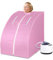 Sauna per casa, sauna portatile, sauna con telecomando, sauna a vapore con evaporatore (sauna a vapore rosa)