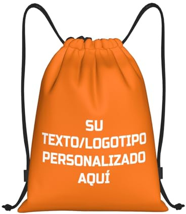 Tingwei Mochila Personalizada,mochila cuerdas Personalizada con Foto/Logo/Texto mochila deporte,mochila gimnasio, Bolsa de Deporte para Hombres y Mujeres Impermeable olsa de Natación