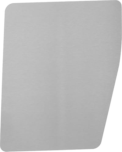 DORAS Brushed Stainless Repair/Security Shield Compatible with Ford Custom (2013 > 2023) Van - Left Side/nearside Loading Door.
