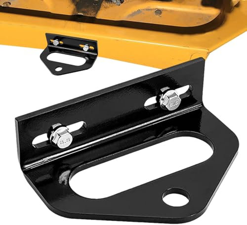 Gancio di traino per tosaerba – Multifunzionale Zero Turn Hitch con hardware, universale gancio di traino per tosaerba da 6,1-12,7 cm | Supporto in acciaio resistente per trattori da giardino