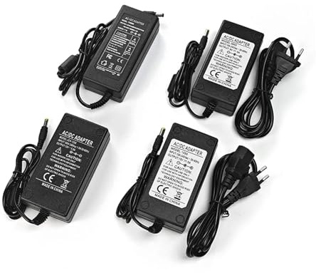 AKNOQNTM 100-240V AC 50/60Hz Adaptador 9V 5V 12V 15V 5A Fuente de alimentación conmutada 5,5 * 2,5 mm(EU,12V5A)