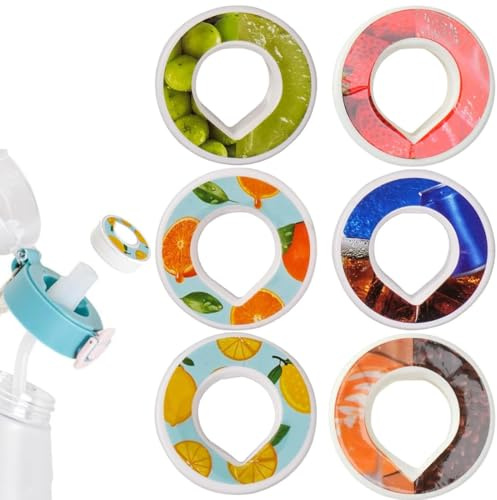 Rydkas 6 PCS Air Flavour Pods per bottiglie Air, disponibili in diversi gusti, adatte alle nuove bottiglie d'acqua aromatizzate