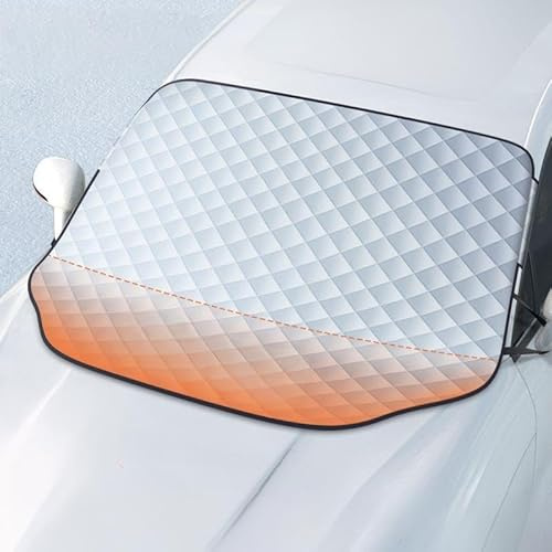 DJJNHF Frontscheibenabdeckung Winter für Mercedes Benz A-Klasse 3 (III) W176 I 2012-2018, Winter Frostabdeckung, Auto Frontscheib Autoscheibenabdeckung, Frost & Schnee,148cm*126cm