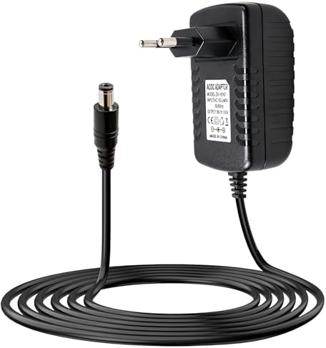 Adaptador de Corriente de 30 W para Echo 3, Cargador/Adaptador de Corriente de 18 V/1,67 A para Echo Show 2/3/4/8/15, Echo Plus 2, con Cable de 2 m, protección Segura, diseño Robusto