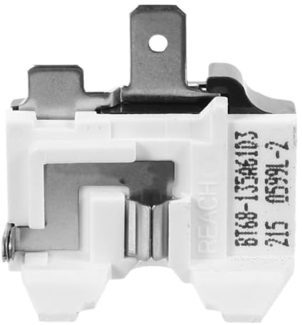 Mikikit Protector contra Sobrecarga y Sobrecalentamiento para Compresor de Frigorífico y Congelador Arrancador 05 Caballos Accesorio de Repuesto Resistente Materiales Plásticos y