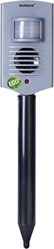 Silverline Ma200 Anti-martres (répulsif Efficace avec ultrasons, portée d'environ 200 m2, Piles nécessaires), Gris