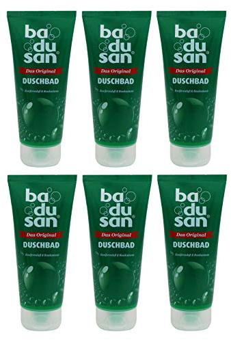 6er Pack Badusan Duschgel Duschbad Das Original 6 x 200 ml Tube