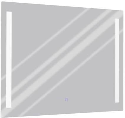 EGLO 99773 Spiegelleuchte Badezimmerleuchte BUENAVISTA silber L:803 H:60cm mit Touchschalter ein/aus IP44 4000K