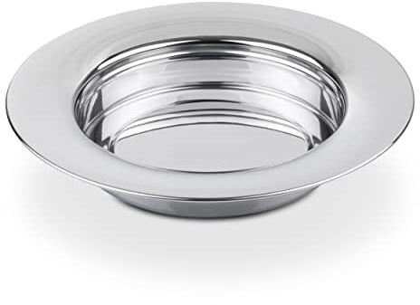 Steadfast Selections Bread Tray - Silver Premium Communion Trays for Churches | Stainless Steel Communion Set, Supplies
