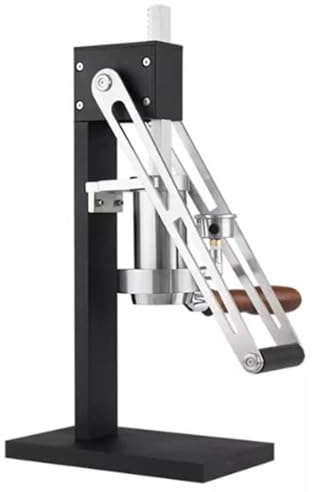 KHZKHC Espresso-Kaffeemaschine, Manuelle Hebel Espressomaschine, Mit Öldruckmesser, Abnehmbarer Griff 180 ° Arbeitssparende Druckstange, Stabile Basis, Für Cappuccino, Latte, Macchiato