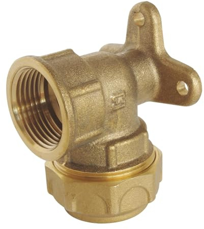 SOMATHERM FOR YOU - Messing applique D25 für PE-Rohr - F20 / 27 - äußere Klemm