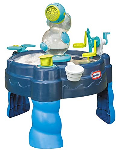 Little Tikes FOAMO 3-in-1 Water Table - Active, Outdoor Fun for Toddlers - Includes Bubble & Foam Machine - Portable Toy with Accessories - Ages 2+ Years
