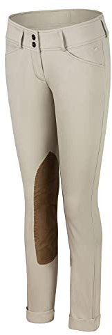 R.J. Classics Collette Women's Front Zip Jodhpurs Sand 6 Regular