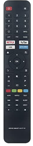ALLIMITY Ersatz Fernbedienung passend für Dyon SMART 42 XT V2