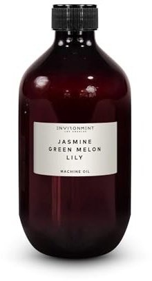 ENVIRONMENT Inspired by 5-Star Resort WN 16oz Oil, Luxury Machine Diffusing Oil (Jasmine | Green Melon | Lily) Home Fragrance Products, Fragrance Oil, Diffuser Refill, Vegan & Cruelty-Free