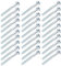 30pcs Viti per Mobili Viti a Esagono Incassato a Testa Svasata Bullone per Mobili M6 x 80mm Parzialmente Filettato per Mobili Culle Letti Presepe e Sedie (M6*80)