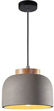 Modern Pendelleuchte Industrielle Pendelleuchte aus Beton, Zement, Kreativität, runde Form, Hängelampe, nordische Kücheninsel, Deckenleuchte, Dekoration for Kaffee, Club, Bar, Wohnzimmer, Kronleuchter