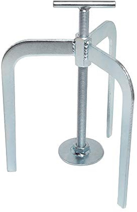 Metex - Pack of 20 Zinc Plated Mild Steel Levelling Tripod For Liquid Screed. Suitable For Depths From 10mm-150mm. Zinc Plated Steel Nut & M12 Threaded Shaft With Welded 60mm Levelling Disk.