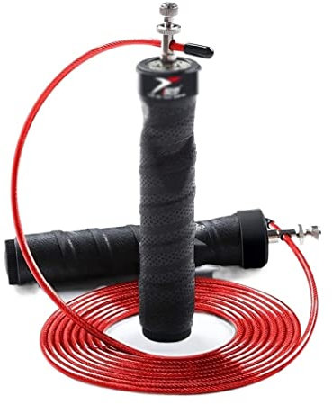 Seilspringen Sprungseil Speed-Springseil Absorbiert Schweiß, Rutschfest, Gewichtet Für Fitnesstraining Mit Rutschfestem Griff Jump Rope