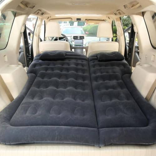 SNMRX Auto Luftmatratze für Skoda Kodiaq, Camping Bett Aufblasbare Matratze Tragbare Reisen Luftbett Luftkissen Outdoor Aktivitäten Zubehör,D