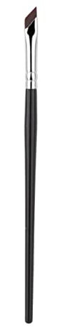 Yeselino Pennello angolato piatto obliquo per eyeliner, setole sintetiche ultra sottili, multicolore, per eyelining, ombretto, sopracciglia