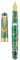 Asvine P20 Kolben Füllfederhalter Grün Marmor Acryl, feine Feder Gold Trim Smooth Writer Kollektion mit Etui Set