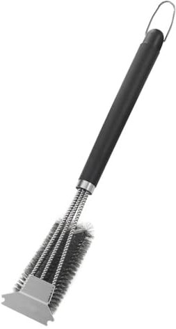 Cepillo de limpieza for barbacoa, cepillo for barbacoa de acero inoxidable, cepillos de limpieza for parrilla de barbacoa for viajes al aire libre, cepillos antiadherentes de cocina, herramienta limpi