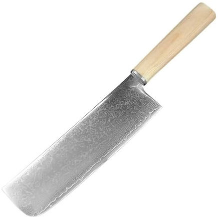 Cuchillo de chef de acero de Damasco VG10, cuchillo for cortar carne, pescado, frutas y verduras, cuchillo de carnicero, cuchillo de cocina(Utility Knife)