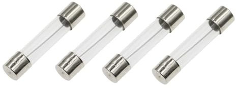 Schnell blasende Glassicherungen, sortiertes Kit, 6 x 30 mm, 250 V, 0,5 A – 30 A, AMP-Röhrensicherungen, 100 Stück(F7A)