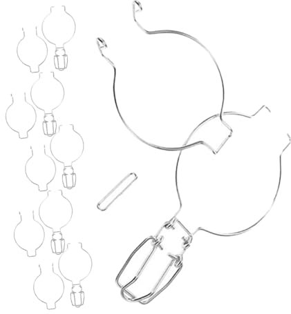 SOIMISS 6piezas Hebilla De Sellado del Frasco Abrazadera De Alambre para Recipientes De Vidrio De Accesorios De Cierre De Hebilla para Frascos De Vidrio Cocina