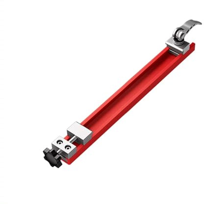 Uadme Guida per Sega Circolare, 240mm Professional Binario di Guida per Macchine da Taglio da 4-6 Pollici, Universale Guida Seghe Circolari in Alluminio, 0-190mm Intervallo di Larghezza