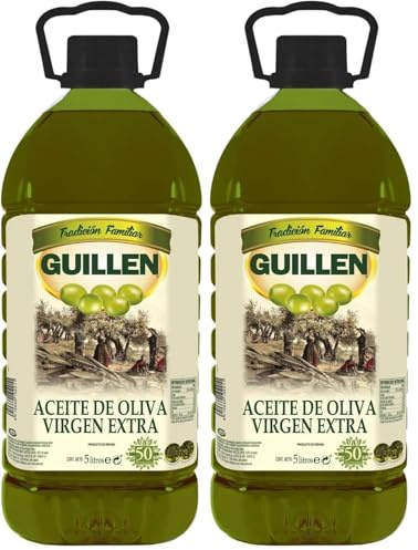 Guillén - Aceite de Oliva Virgen Extra - Garrafa 5 L (Paquete de 2)