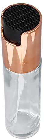 Cocoarm Botella Pulverizadora de Aceite Pulverizador de Aceite de Oliva de Vidrio Bomba ABS 211 G Niebla Fina Agarre Antideslizante Recargable para Cocinar Hornear Asar Asar Cocina y Uso Al Aire Libre