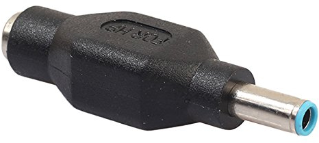 Broadroot Adaptateur d'alimentation CC 5,5 x 2,1 mm femelle vers fiche 4,5 x 3,0 mm pour ordinateur portable HP Ultrabook