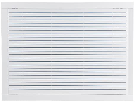 400x300mm Griglia di Ventilazione con Filtro - Griglia D'Aerazione Rettangolare - Sportello Ispezione in ABS Plastica, Bianco