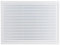 400x300mm Griglia di Ventilazione con Filtro - Griglia D'Aerazione Rettangolare - Sportello Ispezione in ABS Plastica, Bianco