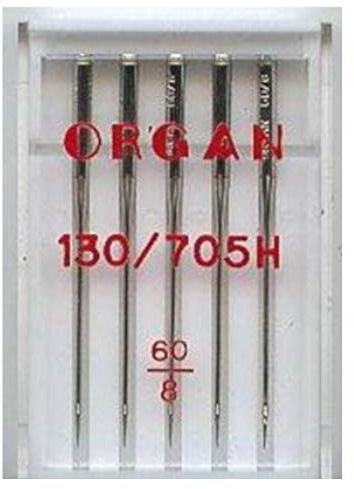 BIG-SAM Organ Nähmaschinennadeln | Jersey, Super-Stretch, Jeans, Leder oder Universal | Verschiedene Nadelstärken (UNIVERSAL, 5X 60)