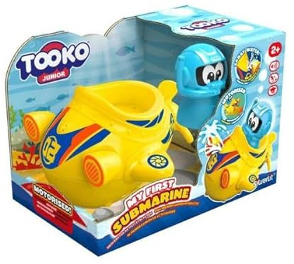 Silverlit TOOKO Junior Mein erstes U-Boot – motorisiertes gelbes U-Boot, mit blauem Mann, Kindergartenspielzeug, ab 2 Jahren
