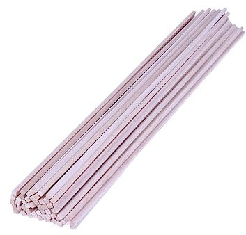VILLFUL 50stücke Diy Handgemachte Holz Latten Material Langlebig Holz Sticks Bau Modell Handwerk Projekt Holzstäbe Baumodellmaterial
