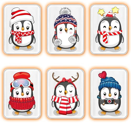 Handwärmer Kinder [6er Set] Taschenwärmer Wiederverwendbar | Fingerwärmer- Kinder und Erwachsene - Sofort Aktivierte Langanhaltende Wärmekissen, gegen kalte Hände im Winter