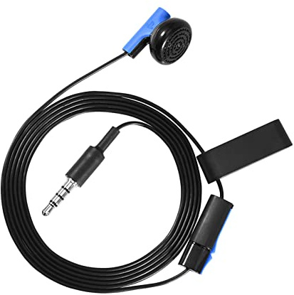 Gonetre Mono-Gaming-Kopfhörer mit Mikrofon, 9,2-mm-Lautsprechereinheit, Controller mit Clip- und EIN-/Aus-Steuerung